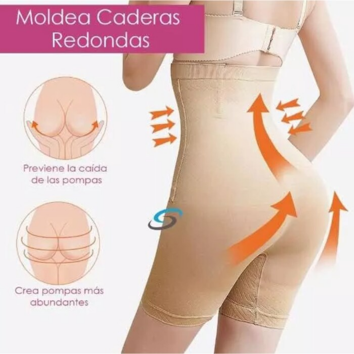 Faja Short Doble Moldeadora Reductora