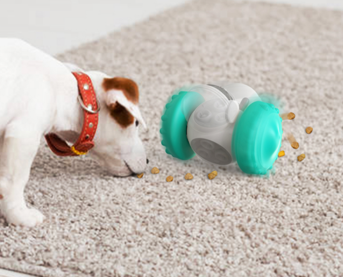 JUGUETE DISPENSADOR DE ALIMENTO PARA MASCOTAS