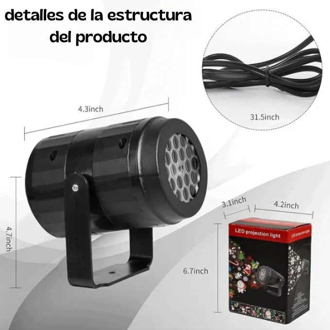 Proyector De Navidad