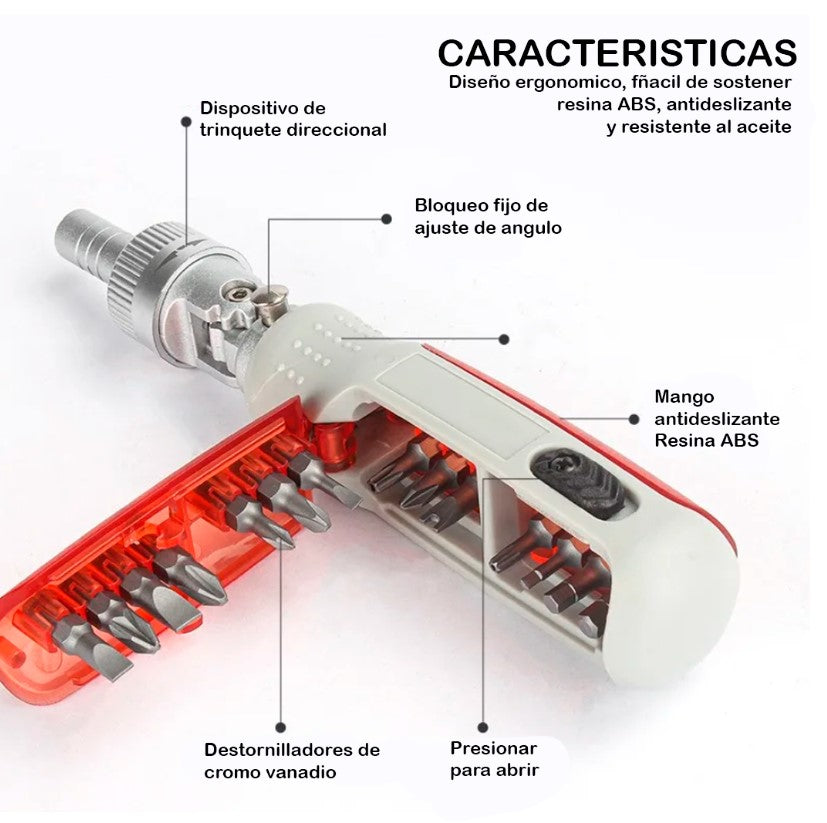 NUEVO DESTORNILLADOR MAGNÉTICO