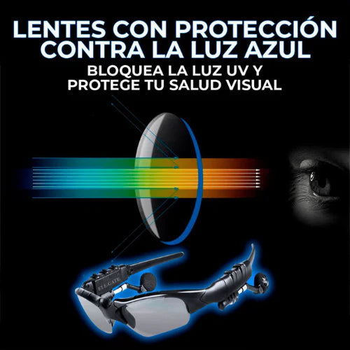 Gafas De Sol Lentes Con Audio Bluetooth