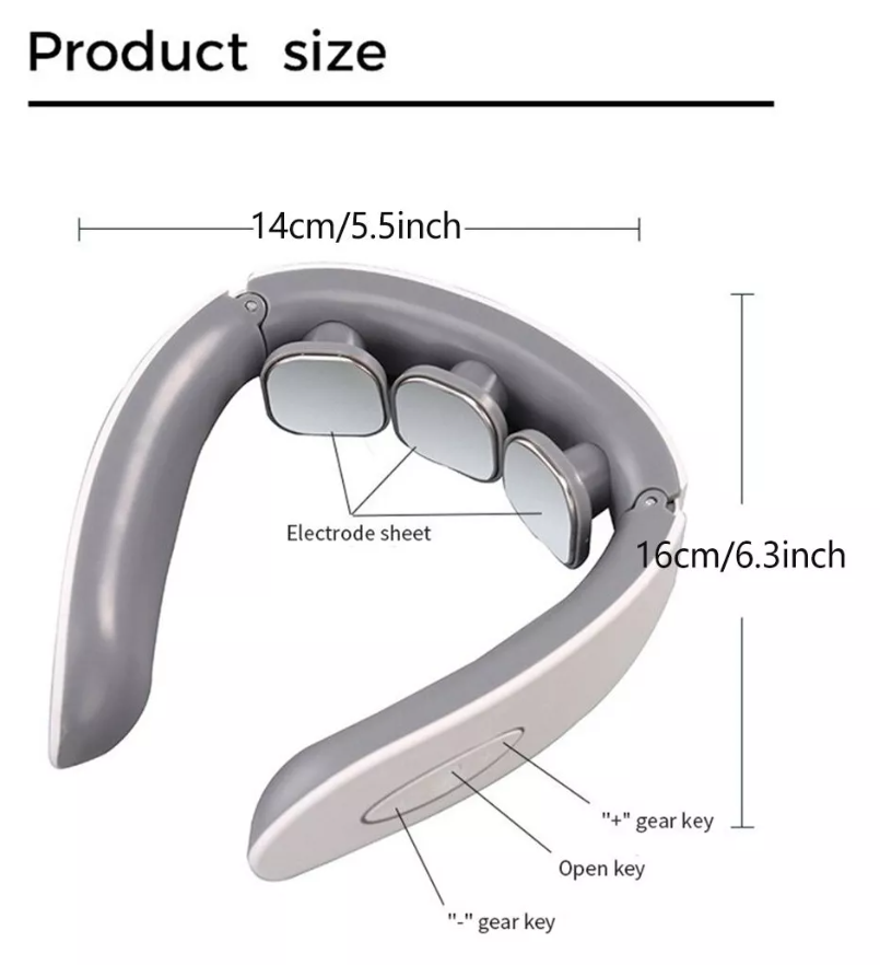 MASAJEADOR CERVICAL PORTÁTIL